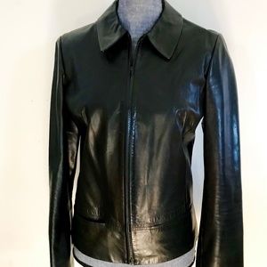Vintage Plein Sud Leather Jacket Size 40/8